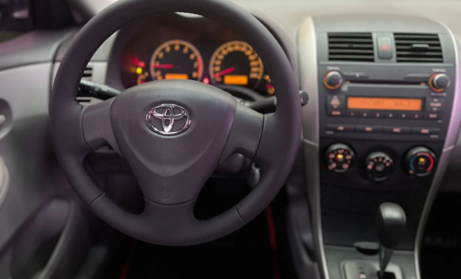 ( REBAIXADO ) Toyota Corolla XLi 1.8/1.8 Flex 16V Aut. 2009 Flex-6