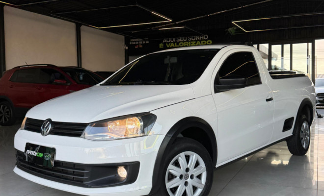 VW - VolksWagen Saveiro Trendline 1.6 T.Flex 8V 2015 Flex-1