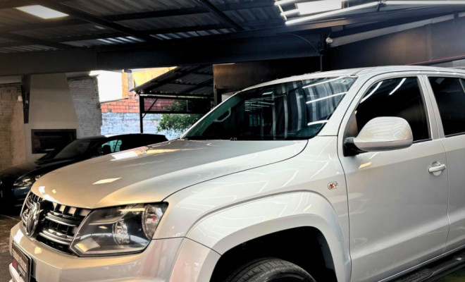 VW - VolksWagen AMAROK Trendline CD 2.0 TDI 4X4 Dies Aut 2018 Diesel-2