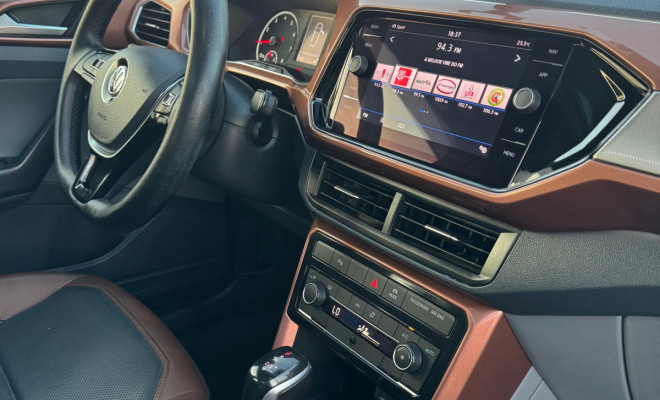 VW - VolksWagen T-Cross Comfor. 200 TSI 1.0 Flex 5p Aut. 2020 Flex-9