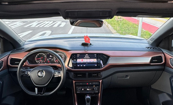 VW - VolksWagen T-Cross Comfor. 200 TSI 1.0 Flex 5p Aut. 2020 Flex-8
