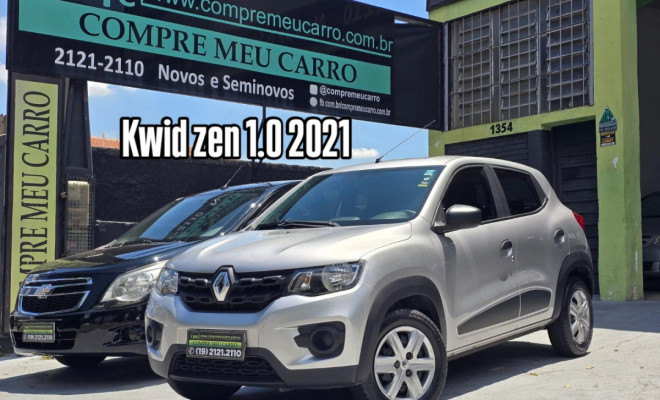 Renault KWID Zen 1.0 Flex 12V 5p Mec. 2021 Flex