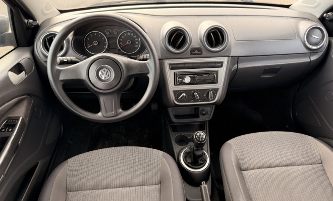 VW - VolksWagen Gol (novo) 1.0 Mi Total Flex 8V 4p 2014 Flex-8