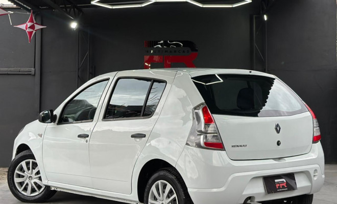 Renault SANDERO Authentique Hi-Flex 1.0 16V 5p 2014 Flex-4