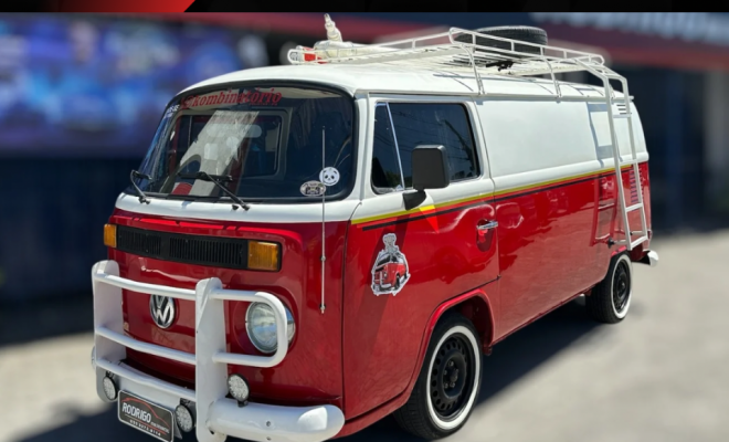 VW - VolksWagen Kombi Furgão 1988 Gasolina