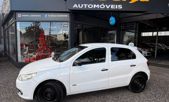 VW - VolksWagen Gol (novo) 1.0 Mi Total Flex 8V 4p 2010 Flex-0