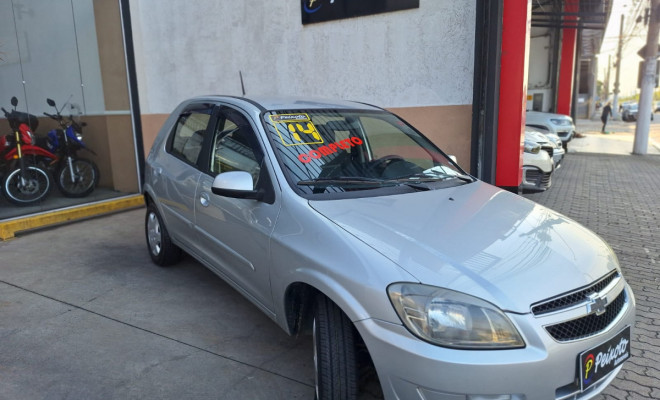 GM - Chevrolet Celta Spirit/ LT 1.0 MPFI 8V FlexP. 5p 2014 Flex-0