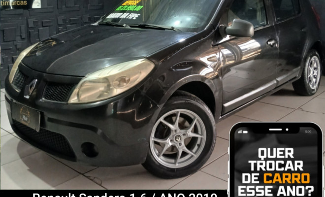 Renault SANDERO Expression Hi-Flex 1.0 16V 5p 2010 Flex