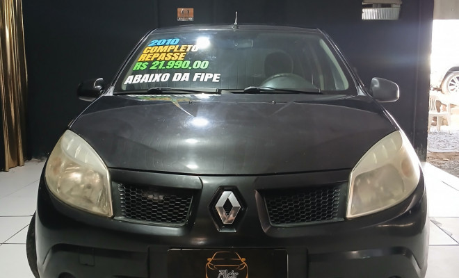 Renault SANDERO Expression Hi-Flex 1.0 16V 5p 2010 Flex-3