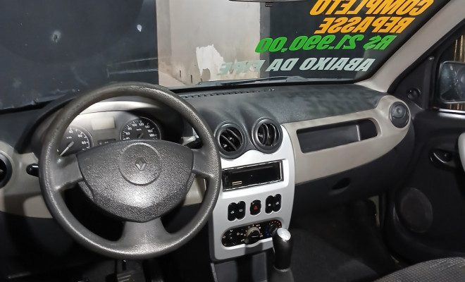 Renault SANDERO Expression Hi-Flex 1.0 16V 5p 2010 Flex-8