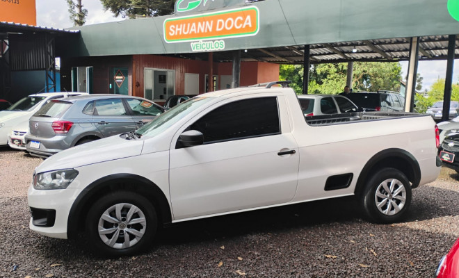 VW - VolksWagen Saveiro Trendline 1.6 T.Flex 8V 2015 Flex-0