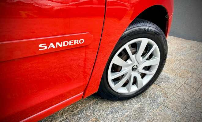 Renault SANDERO Expression Hi-Power 1.0 16V 5p 2015 Flex-9