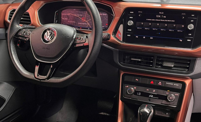 VW - VolksWagen T-Cross Comfor. 200 TSI 1.0 Flex 5p Aut. 2020 Flex-13