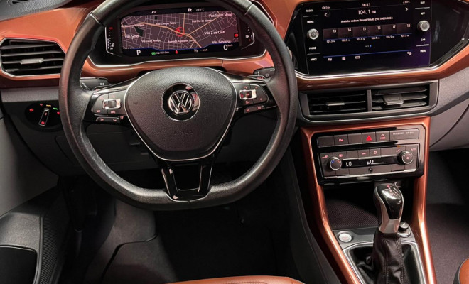 VW - VolksWagen T-Cross Comfor. 200 TSI 1.0 Flex 5p Aut. 2020 Flex-12