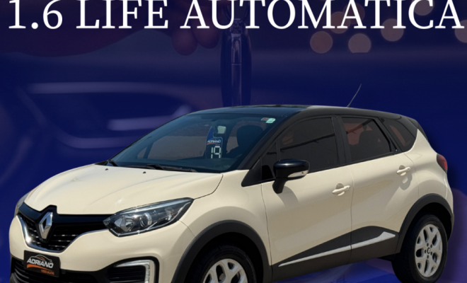 Captur Life 1.6 Automático 2019 - Design que atrai olhares, tecnologia que facilita sua vida! Captur Life 1.6 Automático 2019.-17