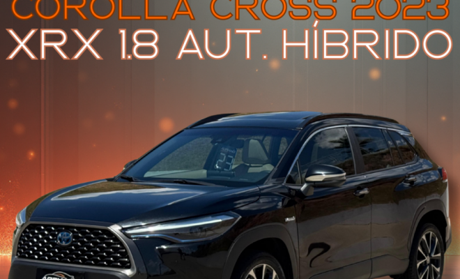 Corolla Cross XRX 1.8 Aut. Híbrido 2023 -  Economia, luxo e tecnologia-23