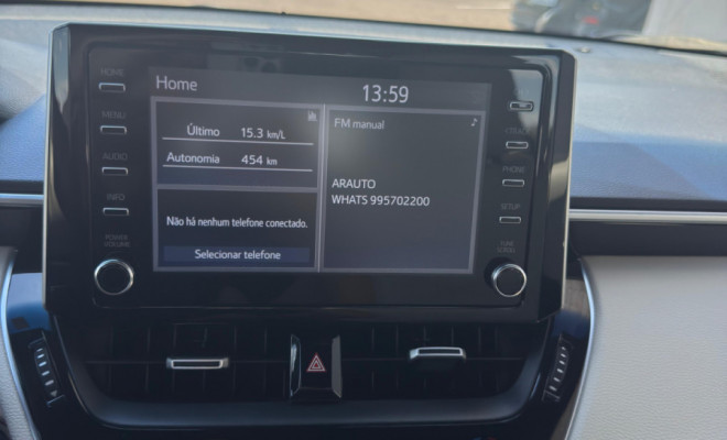 Corolla Cross XRX 1.8 Aut. Híbrido 2023 -  Economia, luxo e tecnologia-11