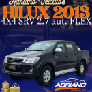 Hilux CD SRV 4x4 2.7 Aut. 2013 FLEX - A Lenda das Picapes, Pronta para Qualquer Desafio!-19