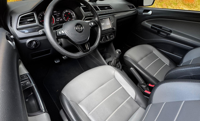 VW - VolksWagen Saveiro CROSS 1.6 T.Flex 16V CD 2018 Flex-7