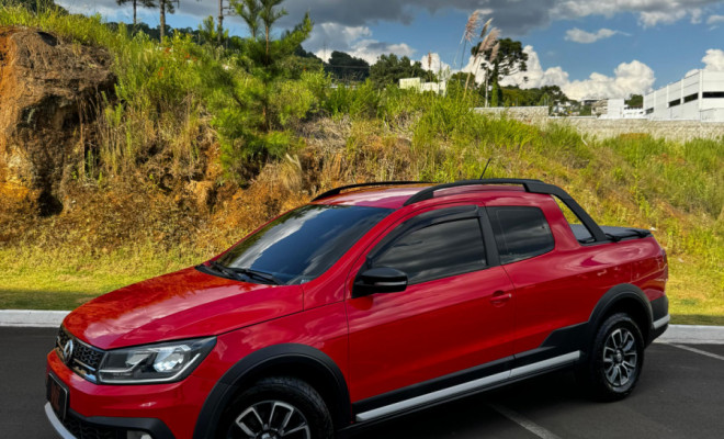 VW - VolksWagen Saveiro CROSS 1.6 T.Flex 16V CD 2018 Flex-0