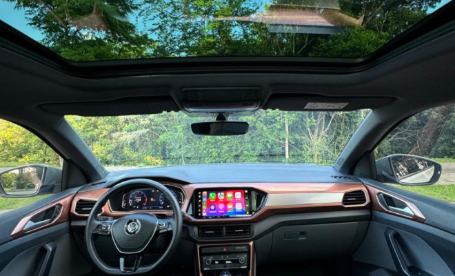 VW - VolksWagen T-Cross Comfor. 200 TSI 1.0 Flex 5p Aut. 2021 Flex-5