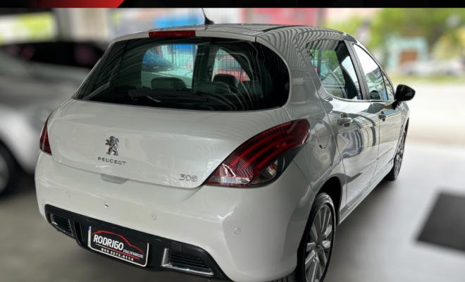 Peugeot 308 Griffe 1.6 Turbo Flex 16V 5p Aut. 2018 Flex-1