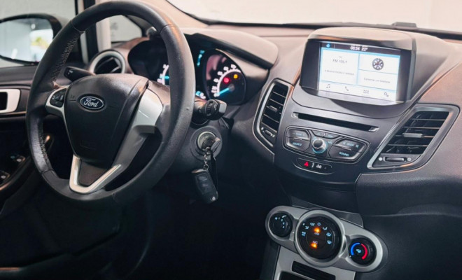 Ford Fiesta SE Plus 1.6 16V Flex Aut. 5p 2018 Flex-6