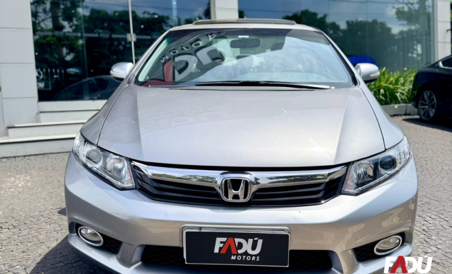 Honda Civic Sedan EXS 1.8/1.8 Flex 16V Aut. 4p 2013 Flex-0