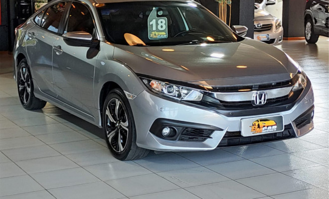 Honda Civic Sedan EXL 2.0 Flex 16V Aut.4p 2018 Flex