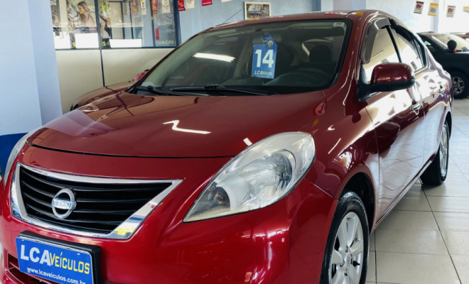 Nissan VERSA SL 1.6 16V Flex Fuel 4p Mec. 2014 Flex-0