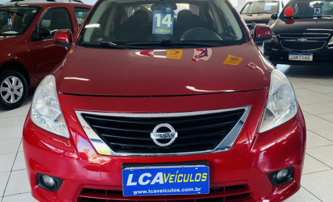 Nissan VERSA SL 1.6 16V Flex Fuel 4p Mec. 2014 Flex-2
