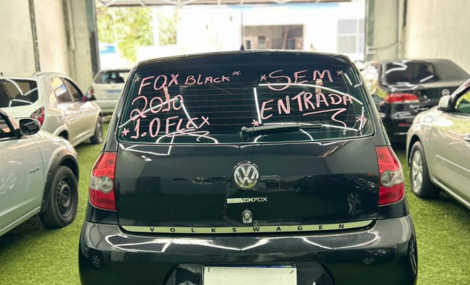 VW - VolksWagen Fox Route 1.0 Mi Total Flex 8V 5p 2010 Flex-1