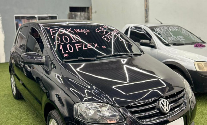 VW - VolksWagen Fox Route 1.0 Mi Total Flex 8V 5p 2010 Flex-0