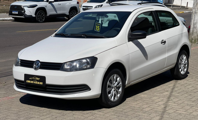 VW - VolksWagen Gol Trendline 1.0 T.Flex 8V 3p 2015 Flex-0