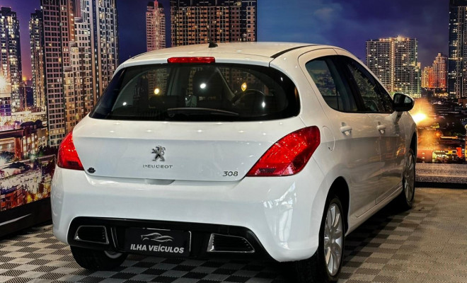 Peugeot 308 Allure 2.0 Flex 16V 5p Mec. 2013 Flex-6