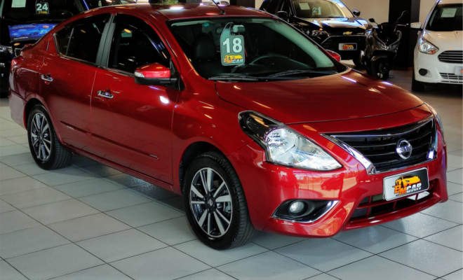 Nissan VERSA SL 1.6 16V FlexStart 4p Aut. 2018 Flex