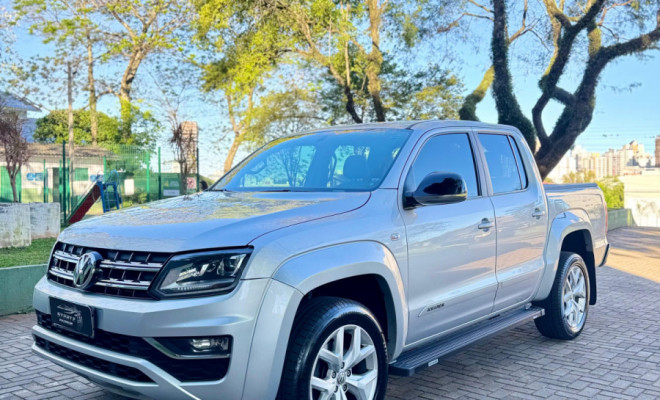 VW - VolksWagen AMAROK Highline CD 3.0 4x4 TB Dies. Aut. 2019 Diesel-1
