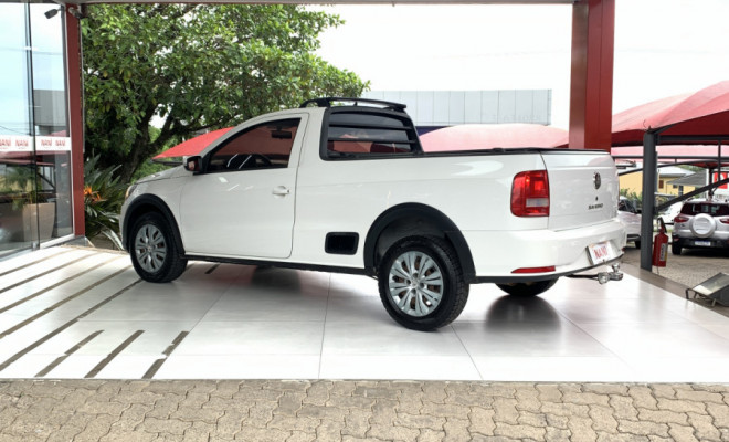 VW - VolksWagen Saveiro Trendline 1.6 T.Flex 8V 2018 Flex-4