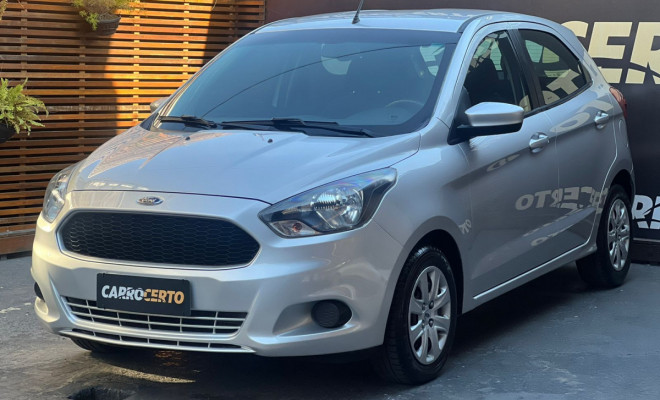 Ford Ka 1.0 SE   2017 Flex   ótimo para APP-0