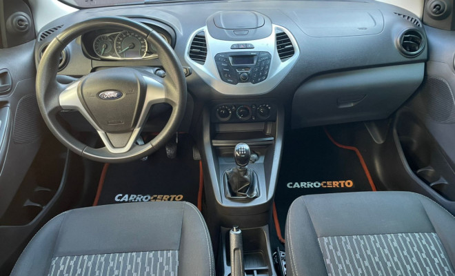 Ford Ka 1.0 SE   2017 Flex   ótimo para APP-4