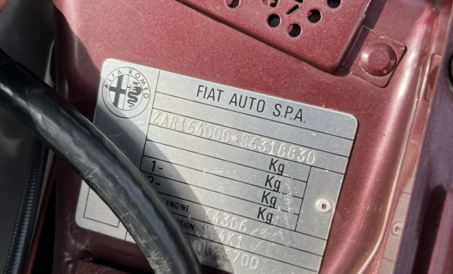 Alfa Romeo 164 Super V6 24V 1995 Gasolina-14