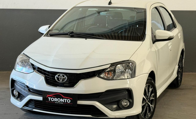 Toyota ETIOS PLATINUM Sed. 1.5 Flex 16V 4p Aut. 2018 Flex
