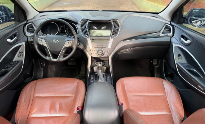 Hyundai Santa Fe/GLS 3.3 V6 4X4 Tiptronic 2014 Gasolina-8
