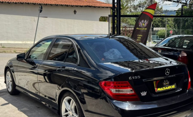 Mercedes-Benz C-180 CGI Sport 1.6 TB 16V 156cv Aut. 2014 Gasolina-0