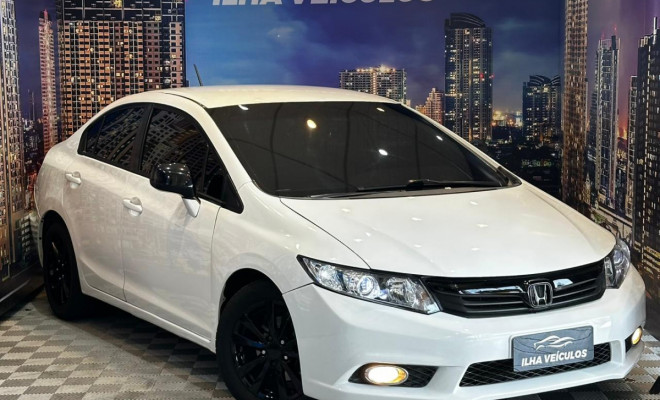 Honda Civic Sedan LXS 1.8/1.8 Flex 16V Aut. 4p 2015 Flex-0