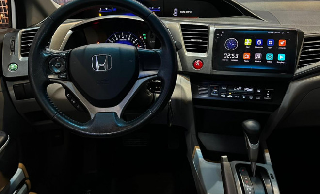 Honda Civic Sedan LXS 1.8/1.8 Flex 16V Aut. 4p 2015 Flex-2