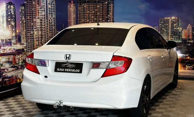 Honda Civic Sedan LXS 1.8/1.8 Flex 16V Aut. 4p 2015 Flex-6