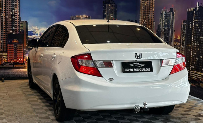 Honda Civic Sedan LXS 1.8/1.8 Flex 16V Aut. 4p 2015 Flex-7