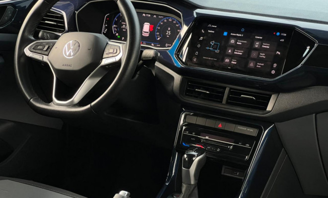 VW - VolksWagen T-Cross Comfor. 200 TSI 1.0 Flex 5p Aut. 2022 Flex-6