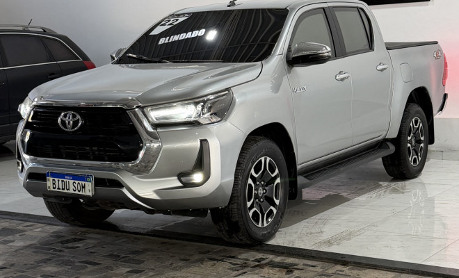 Toyota Hilux SRV 2022 Diesel BLINDADA-0